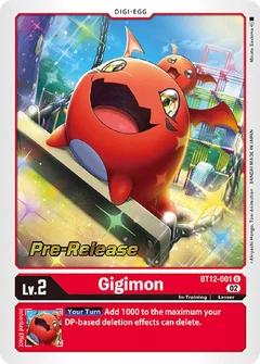 Gigimon BT12-001 U