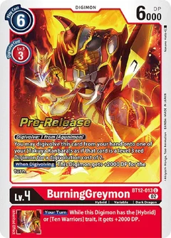 BurningGreymon BT12-013 U