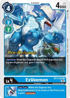 ExVeemon BT12-022 U