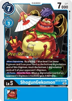 ShogunGekomon BT12-026 U