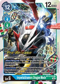 Imperialdramon: Dragon Mode BT12-030 R