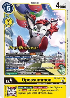 Opossummon BT12-037 U