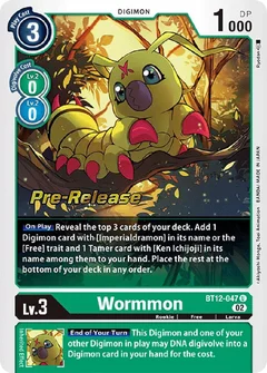 Wormmon BT12-047 U