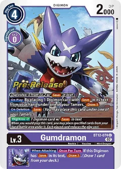 Gumdramon BT12-074 U
