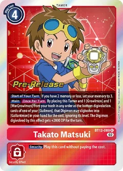 Takato Matsuki BT12-089 R