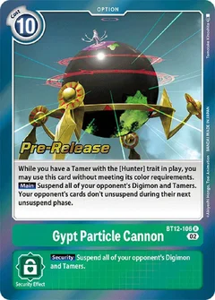 Gypt Particle Cannon BT12-106 R