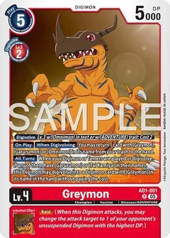 Greymon - AD1-001 AD1-001 R