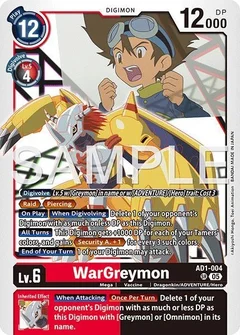 WarGreymon - AD1-004 AD1-004 SR