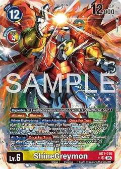ShineGreymon - AD1-016 (Alternate Art) AD1-016 SR