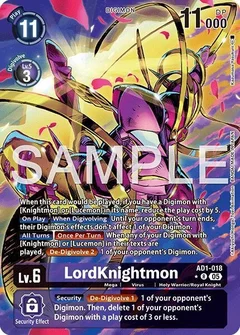 LordKnightmon - AD1-018 (Alternate Art) AD1-018 R