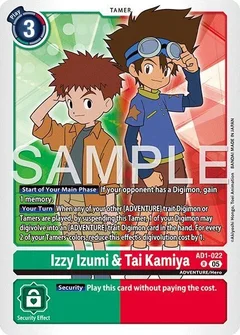 Izzy Izumi & Tai Kamiya AD1-022