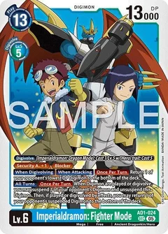 Imperialdramon: Fighter Mode - AD1-024 AD1-024 SEC