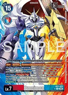 Omnimon - AD1-025 (Alternate Art) AD1-025 SEC