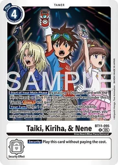 Taiki, Kiriha, & Nene (Reprint) BT11-095 R
