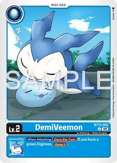 DemiVeemon - BT12-002 (Reprint) BT12-002 U