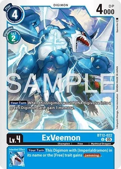 ExVeemon - BT12-022 (Reprint) BT12-022 U