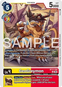 GeoGreymon - BT12-038 (Reprint) BT12-038 C