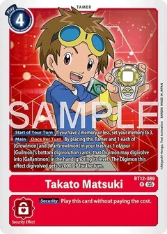 Takato Matsuki - BT12-089 (Reprint) BT12-089 R