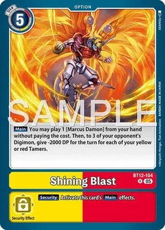 Shining Blast (Reprint) BT12-104 R