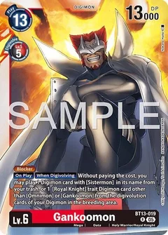Gankoomon (Reprint) BT13-019 R