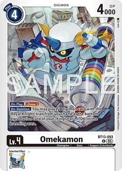 Omekamon - BT13-093 (Reprint) BT13-093 U