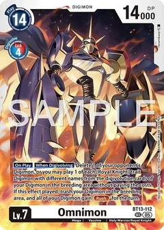 Omnimon - BT13-112 (Reprint) BT13-112 SEC