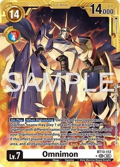 Omnimon - BT13-112 (Gold Border) BT13-112 SEC