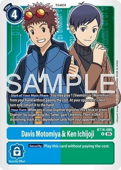 Davis Motomiya & Ken Ichijoji (Reprint) BT16-085 R