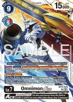 Omnimon ACE (Reprint) BT17-078 SR