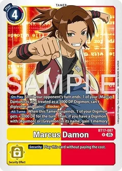 Marcus Damon - BT17-087 (Reprint) BT17-087 R