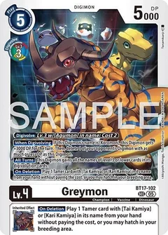 Greymon - BT17-102 (Reprint) BT17-102 SEC