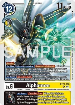Alphamon (Reprint) BT20-056 R