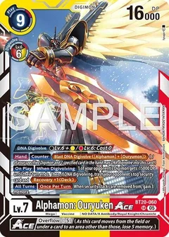 Alphamon: Ouryuken ACE (Reprint) BT20-060 SR