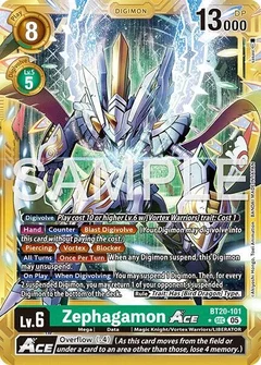 Zephagamon ACE (Gold Border) BT20-101 SEC