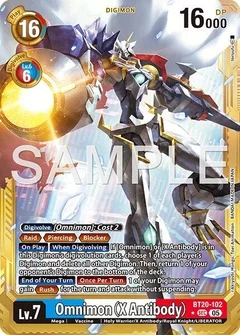 Omnimon (X Antibody) (Gold Border) BT20-102 SEC