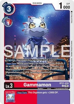 Gammamon - BT21-010 (Reprint) BT21-010 U
