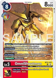 OmniShoutmon (Reprint) BT21-021 U
