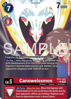 Canoweissmon (Alternate Art) BT21-022 U