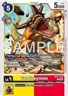 GeoGreymon - BT21-042 (Reprint) BT21-042 C