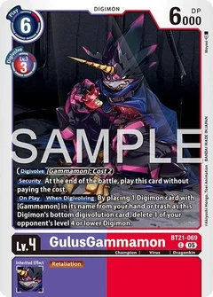 GulusGammamon (Reprint) BT21-069 C