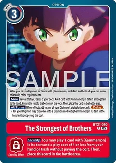 The Strongest of Brothers (Reprint) BT21-090 C