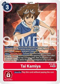Tai Kamiya - BT6-087 (Reprint) BT6-087 R