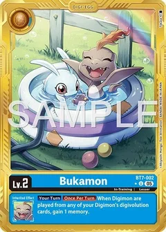 Bukamon (Gold Border) BT7-002 U