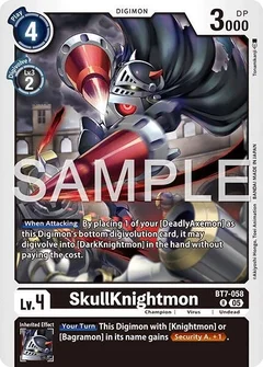 SkullKnightmon (Reprint) BT7-058 R