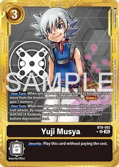 Yuji Musya (Gold Border) BT8-092 R