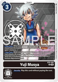 Yuji Musya (Reprint) BT8-092 R