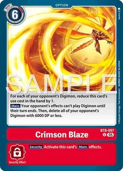 Crimson Blaze (Reprint) BT8-097 U