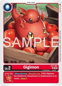 Gigimon (Reprint) EX2-001 U
