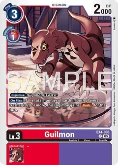 Guilmon - EX4-006 (Reprint) EX4-006 C