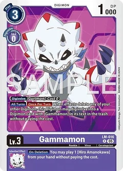 Gammamon - LM-016 (Reprint) LM-016 R